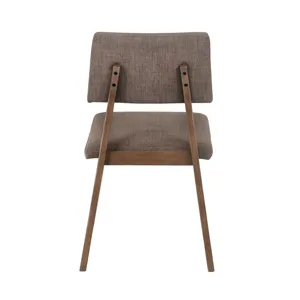 Razor Dining Side Chair Walnut / FG6011-15 Chocolate (2 Per Pack)