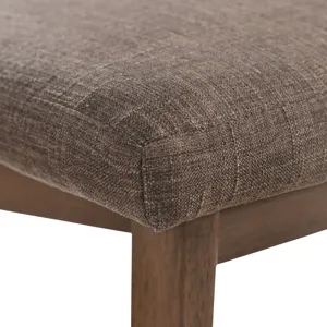Razor Dining Side Chair Walnut / FG6011-15 Chocolate (2 Per Pack)