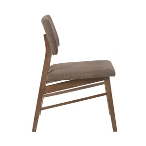 Razor Dining Side Chair Walnut / FG6011-15 Chocolate (2 Per Pack)