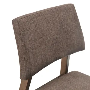 Razor Dining Side Chair Walnut / FG6011-15 Chocolate (2 Per Pack)