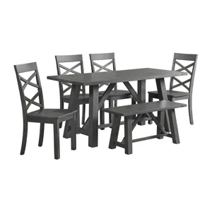 Renegade 6pc Dining Set Grey