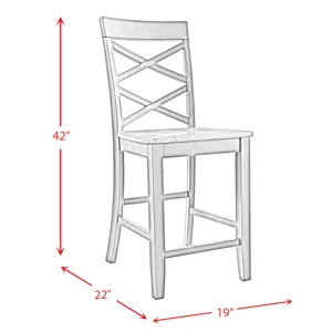 Renegade 6pc Counter Set Cherry
