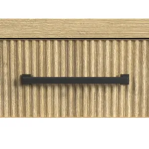 Ridgemont 1-Drawer Nightstand with USB in Natural