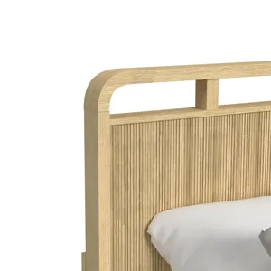 Ridgemont Full Storage Bed in Natural