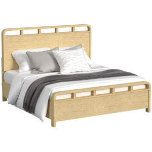 Ridgemont King Panel Bed in Natural