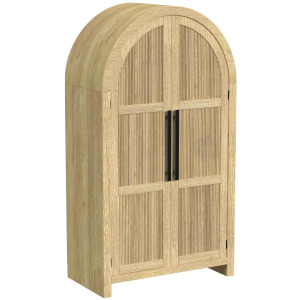 Ridgemont Large Bookcase in Natural