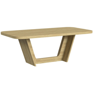 Ridgemont Rectangular Dining Table in Natural