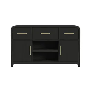 Ridgemont Server in Black with Grain