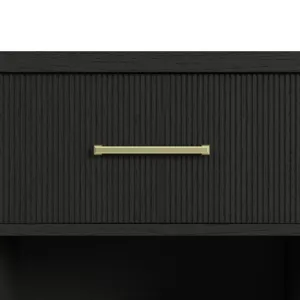 Ridgemont Server in Black with Grain