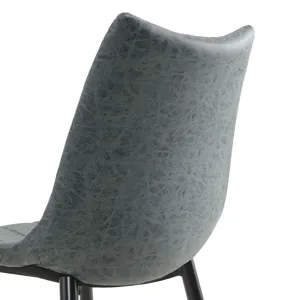Riko Side Chair Grey (2 Per Carton)