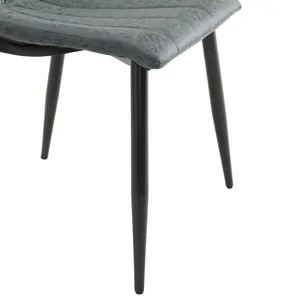 Riko Side Chair Grey (2 Per Carton)