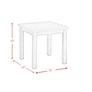 Rina Three Pack Occasional set, coffee W/ Casters in grey