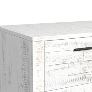 Rogen Rustic Server in Rustic White