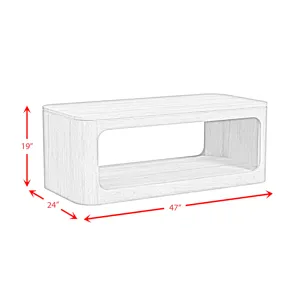 Rosalie Coffee Table in Black