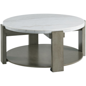 Rosamel Round Coffee Table in Ash Brown