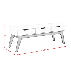 Sade Bench in Walnut