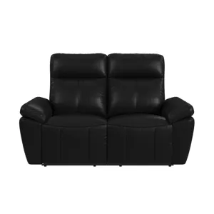 Sago Motion Loveseat in Aviarah Black
