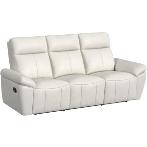 Sago Motion Sofa in Aviarah White