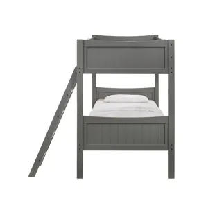 Sami Twin Over Twin Bunk Grey