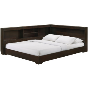 Sami Full Corner Bed in Espresso