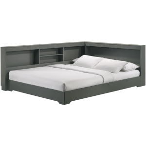 Sami Full Corner Bed in Grey