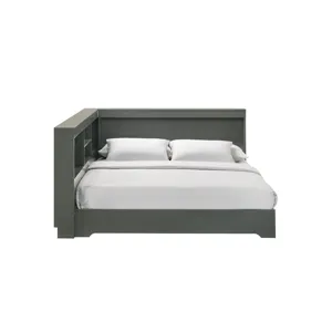 Sami Full Corner Bed in Grey