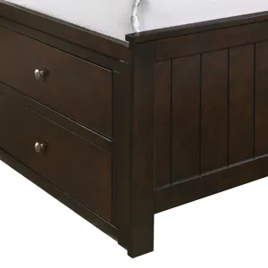 Sami Full Captains Bed in Espresso