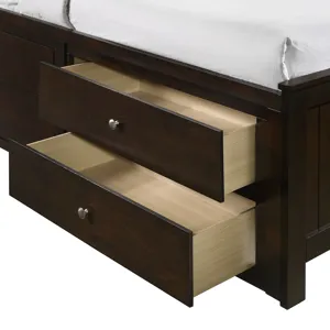 Sami Full Captains Bed in Espresso