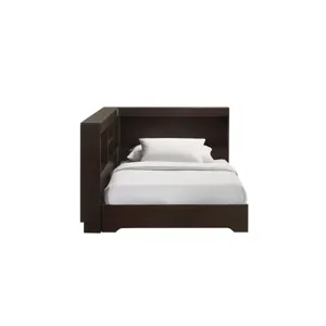 Sami Twin Corner Bed in Espresso