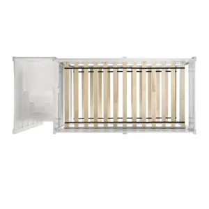 Sami Twin Over Twin Step Bunk with Left HB in White