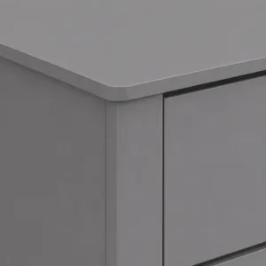 Sami Youth 2-Drawer Nightstand in Grey