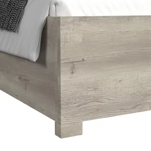 San Matteo Queen Bed with LED in Dual Tone