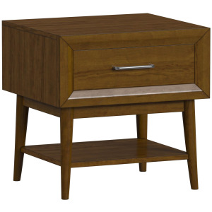 Santa Barbara End Table in Walnut