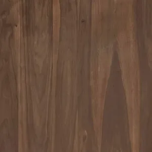 Santa Barbara Kitchen Island & 2 Counter Stools with Dark Grey Fabric in Walnut