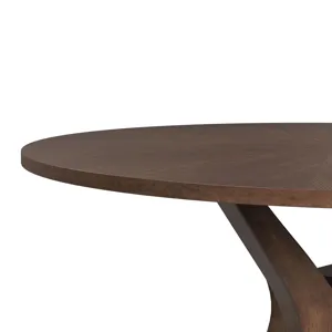 Santa Barbara Round Dining Table in Walnut