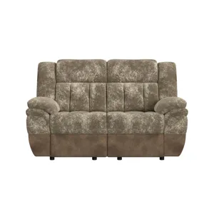 Santorini Motion Loveseat in Dillon/Shire Cappuccino