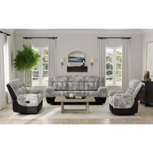 Santorini Motion Recliner in Dillon/Shire Grey