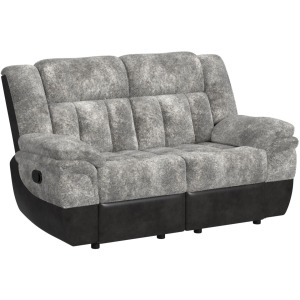 Santorini Motion Loveseat in Dillon/Shire Grey