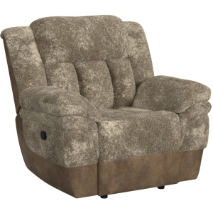 Santorini Motion Recliner in Dillon/Shire Cappuccino