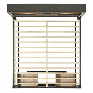 Sasha King Music Bed W/Led Light in Grey