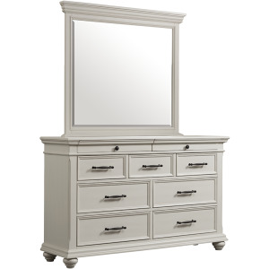 Slater 9-Drawer Dresser with Mirror