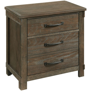 Scott Nightstand W/USB Dark Finish