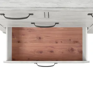 Scott Dresser & Mirror Set White Finish