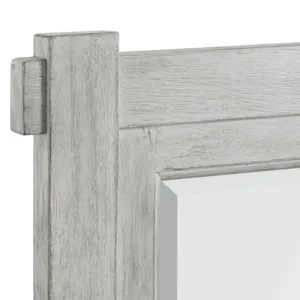 Scott Dresser & Mirror Set White Finish