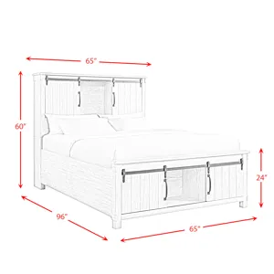 Scott Queen Platform Storage Bed