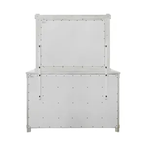 Scott Dresser & Mirror Set White Finish