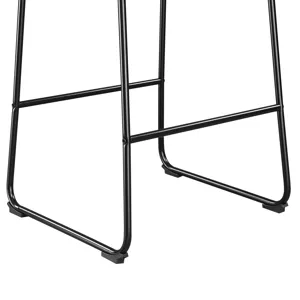 Seth ( QSD6099-5B) 30\" Linen Grey Bar Stool (2 Per Carton)