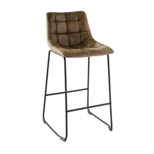 Seth ( QSD6099-5B) 30\" Brown Bar Stool (2 Per Carton)
