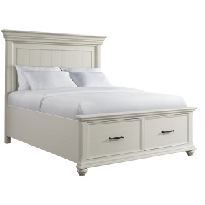 Slater Queen Bed in Antique White