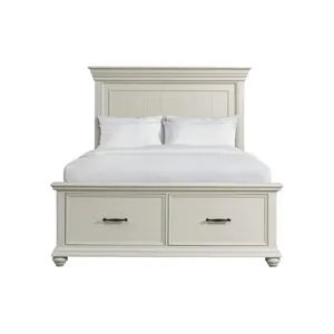 Slater Queen Bed in Antique White
